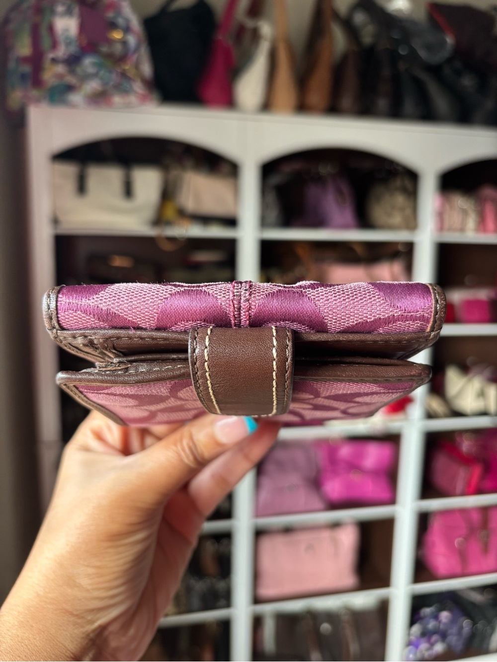 🤎COACH Soho Signature Fold Wallet🤎 - Picture 8 of 14